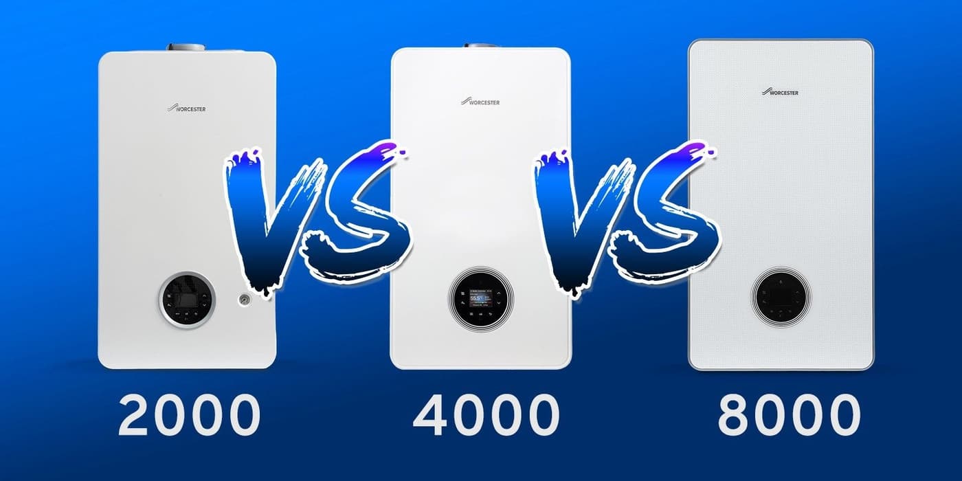 Worcester Bosch Boilers Compared (2000 vs 4000 vs 8000)